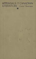 Appraisals of Canadian Literature