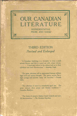 Our Canadian Literature