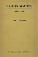 Canadian novelists, 1920-1945