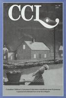 Canadian Children's Literature no. 88