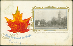 From the Land of the Maple. View in Queen Square Gardens, Charlottetown, P.E.I.