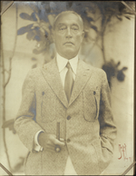 Portrait photograph of publisher Lewis (Louis) Coues Page 