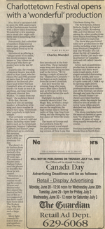 Charlottetown Festival opens with a 'wonderful' production