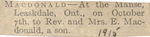Macdonald