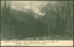 Hermit Mountain View from Grade, 1 1/2 Miles West of Rogers' Pass, British Columbia 